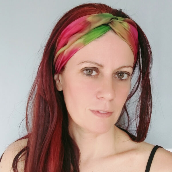 DIADEMA TURBANTE DE SEDA - Imagen 2