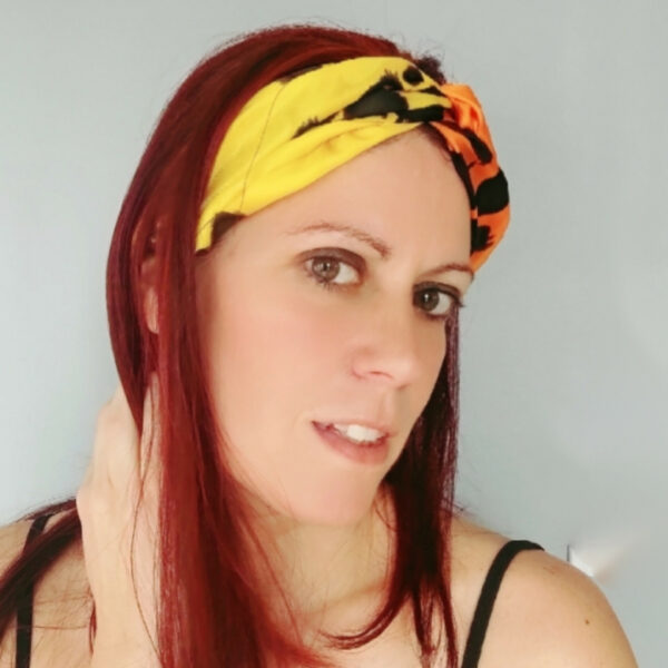DIADEMA TURBANTE DE SEDA - Imagen 3