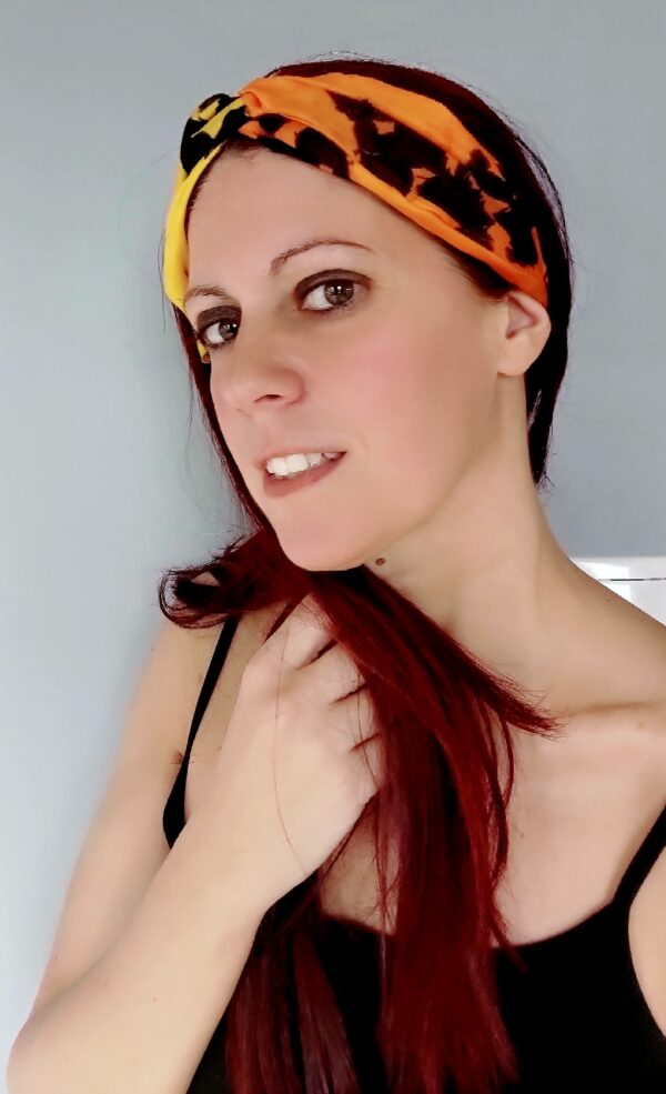 DIADEMA TURBANTE DE SEDA - Imagen 2
