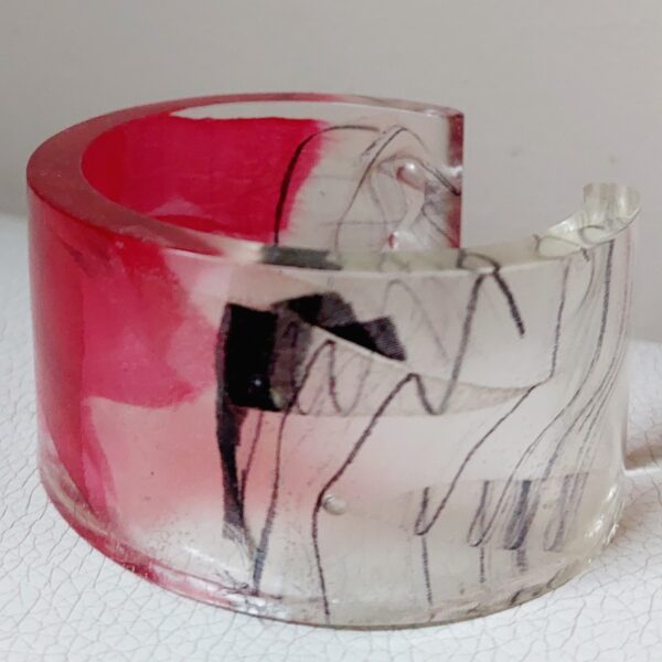CALEIDOSCOPIO Pulsera de Seda Cristalizada - Imagen 3