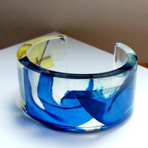 MAR Pulsera de Seda Cristalizada