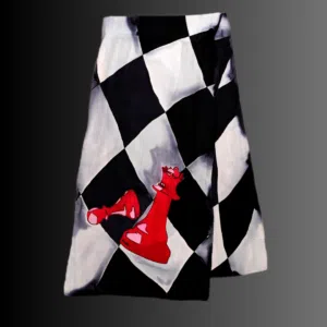 GAMBITO- Pañuelo de seda 180*45